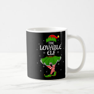 Frauen Liebenswerter Elf Weihnachten Familie Mädch Kaffeetasse