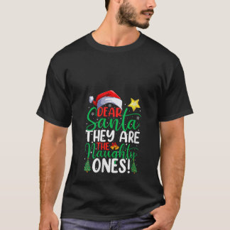 Frauen Lieber Santa Sie sind die unartigen Funny  T-Shirt