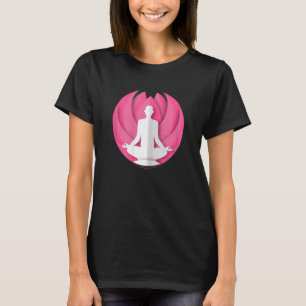 Frauen Lotus Gray Yoga 2 T-Shirt