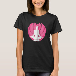 Frauen Lotus Gray Yoga 2 T-Shirt