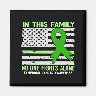 Frauen Lymphom Krebs Flagge Usa Lymphom Krebs Magnet