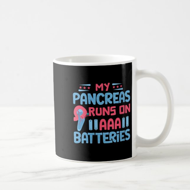 Frauen machen meine Bauchspeicheldrüse an einem Ak Kaffeetasse (Rechts)