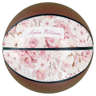 Frauen Mädchen Geschenk Prestige Rosa Hübsche Blüt Basketball