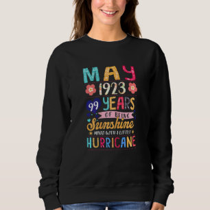 Frauen Mai 1923 99 Jahre Phantastische Blüte B Sweatshirt