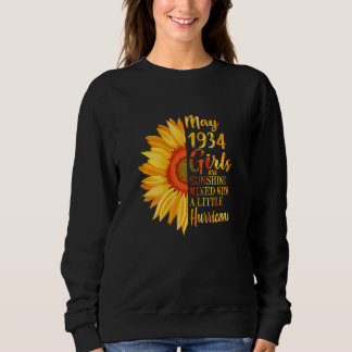 Frauen Mai Mädchen 1934 88. Geburtstag 88 Jahre al Sweatshirt