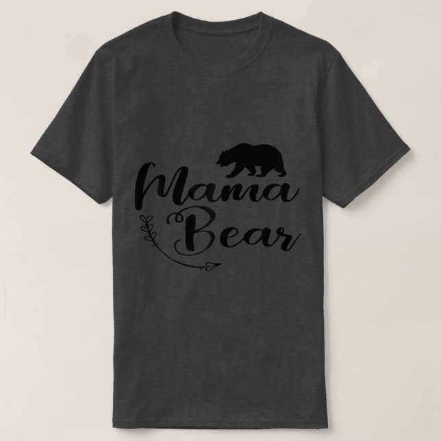Frauen Mama Bären Mama Leben - Niedliche Top Gesch (Design vorne)