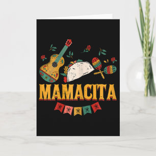 Frauen Mamacita Mexiko Mutter Cinco De Mayo Karte