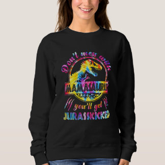Frauen Mamasaurus Rex Dinosaurs Mamasaurus Familie Sweatshirt