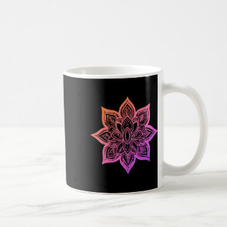 Frauen Mandala Vintage Spirituell Zen Casual Vacat Kaffeetasse