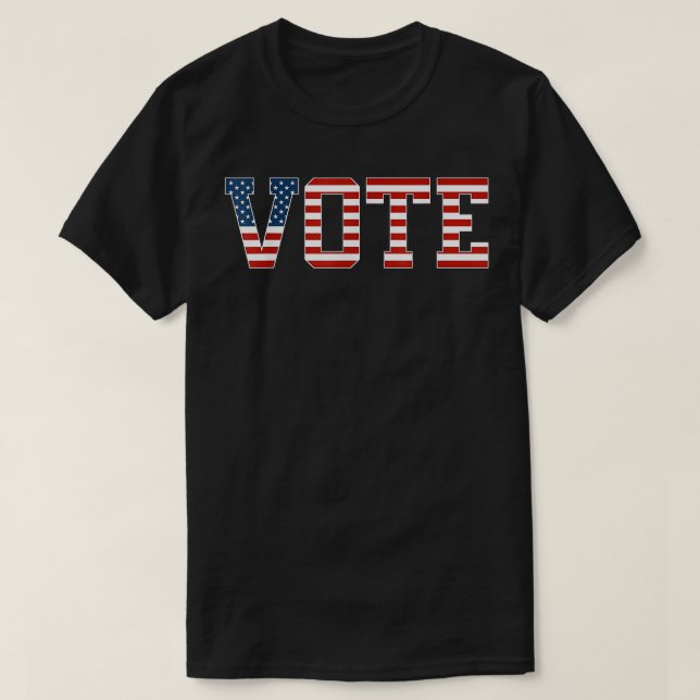 Frauen Männer Red White Blue American Flag 2022 E T-Shirt (Design vorne)