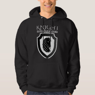 Frauen Männer Ritter Kitt Version Retro Vintag Hoodie