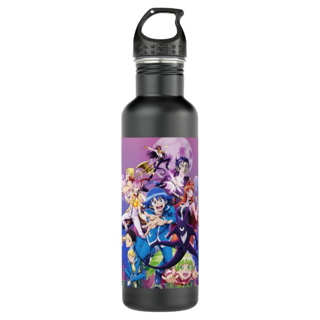 Frauen Männer willkommen in der Iruma-Kun-Saison d Edelstahlflasche (Vorderseite)