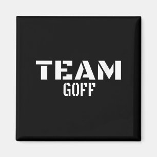 Frauen-Mannschaft Golf einzigartige passende Famil Magnet