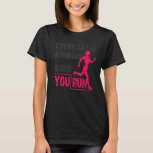 Frauen Marathon laufen Fitness Gym Exer T-Shirt