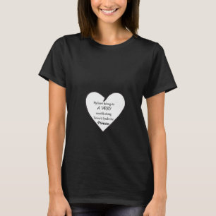 Frauen Mein Herz gehört zu einem Turner-Syndrom T-Shirt