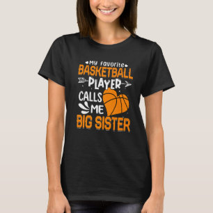 Frauen mein Lieblings-Basketball-Spieler nennt mic T-Shirt