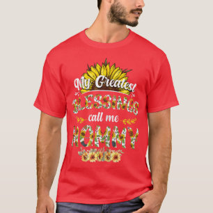 Frauen meine Beststen Segnungen nennen Mama T-Shirt