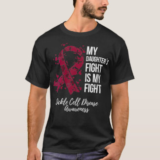 Frauen meine Daughteru2019 bekämpfen meine Sickle  T-Shirt