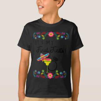 Frauen meine letzte Fiesta Braut Junggesellinnenab T-Shirt