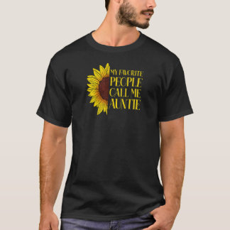 Frauen Meine Lieblings-Leute nennen mich Tante Son T-Shirt