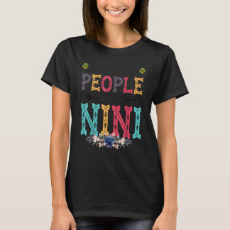 Frauen Meine Lieblingsmenschen nennen mich Nini-Bl T-Shirt