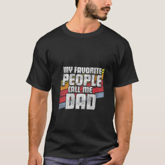 Frauen Meine Lieblingsmenschen nennen mich Vater V T-Shirt