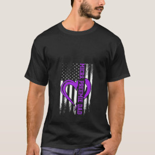 Frauen Micro Preemie Nicu New Dad Erfolg Prematur T-Shirt