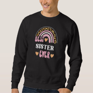 Frauen mit der besten Schwester je Cooler Retro-Le Sweatshirt