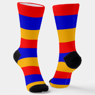 Frauen mit der Flagge Armeniens Socken