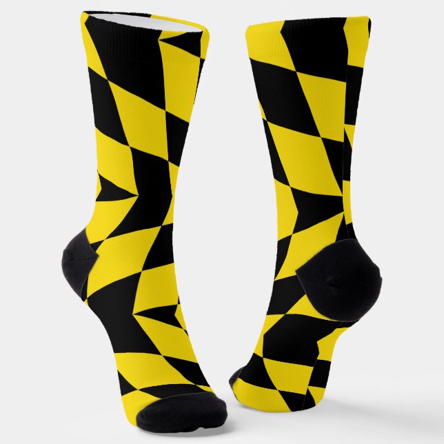 Frauen mit der Flagge Münchens, Deutschland Socken (Gewinkelt)