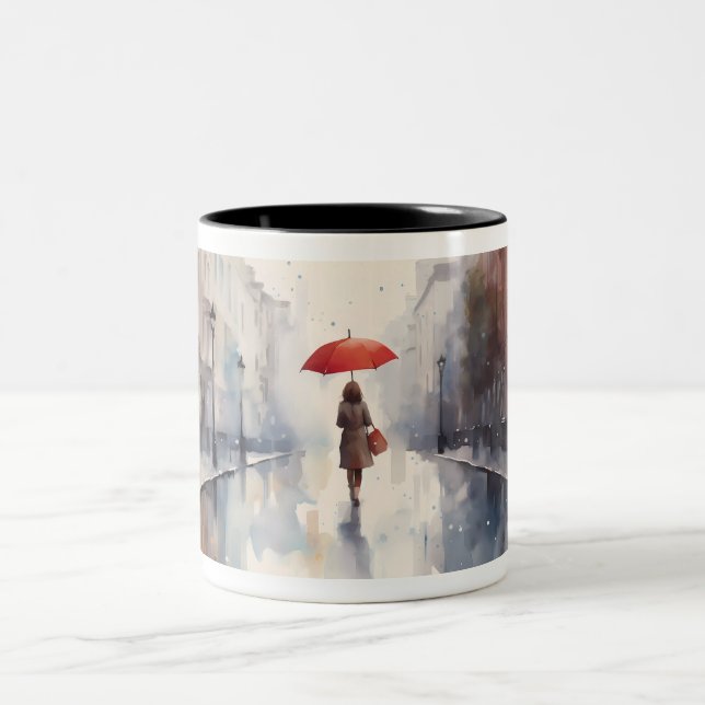 Frauen mit oberirdischer Tasse (Mittel)