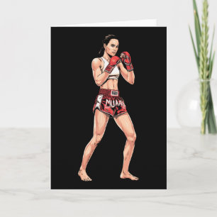 Frauen Muay Thai Training _1 Karte