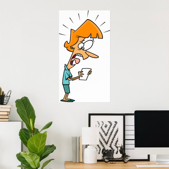 Frauen müssen schreiendes Poster ausmerzen (Von Creator hochgeladen)