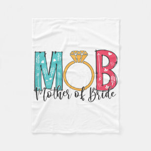 Frauen Mutter der Braut Mob Mog Junggesellinnenabs Fleecedecke