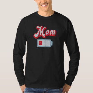 Frauen Mutter Müde Mama Joke Motheru2019s Day Mama T-Shirt