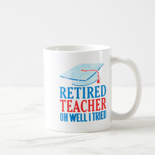 Frauen Nachfahren Lehrerin Oh, ich habe versucht F Kaffeetasse