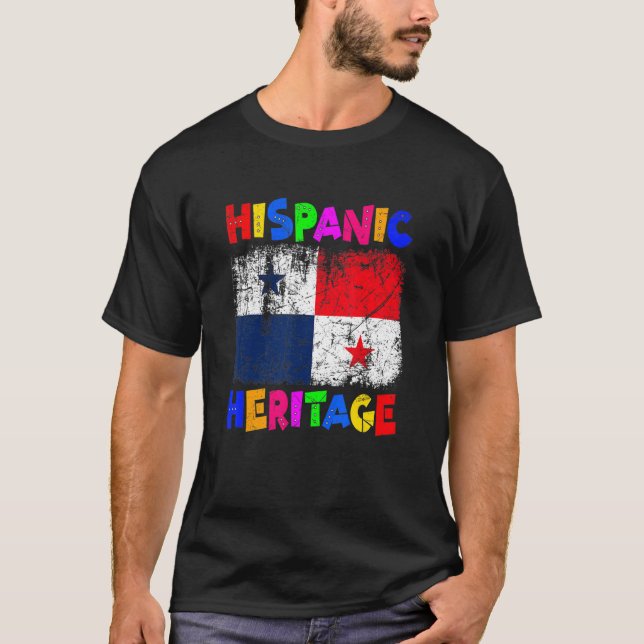 Frauen Nationales hispanisches Erbe Monat Latino T-Shirt (Vorderseite)
