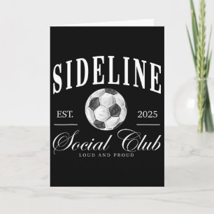 Frauen Nebenbei Sozialclub Fußball-Mama-Spieltag-M Karte