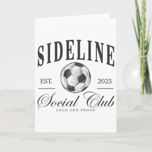Frauen Nebenbei Sozialclub Fußball-Mutter Spiel-Ta Karte