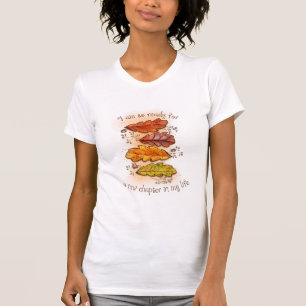 Frauen "Neues Kapitel" Motivations-T-Shirt T-Shirt