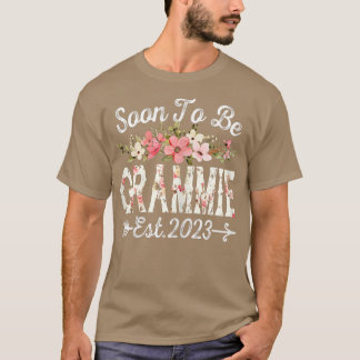 Frauen Niedlich bald auf Grammie 2023 Niedliche Ju T-Shirt
