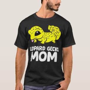 Frauen Niedlich Leopard Gecko Mama Reptile Gecko A T-Shirt