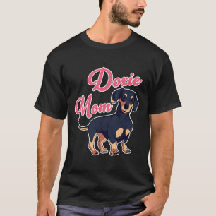Frauen Niedliche Dackel I Dackel Mama T-Shirt