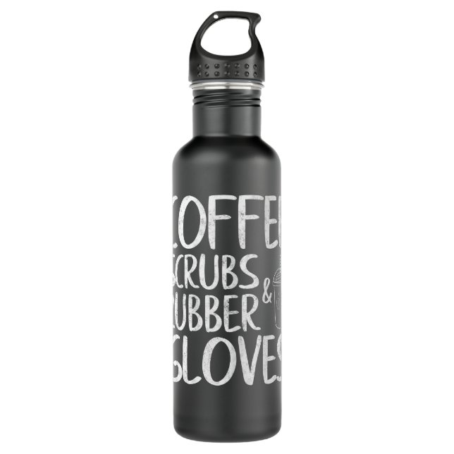 Frauen Niedliche Geschenke Funny Dentist Kaffeekrü Edelstahlflasche (Vorderseite)