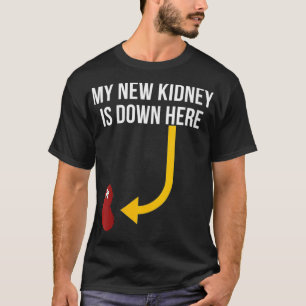 Frauen Nierentransplantation gibt meinem neuen Fun T-Shirt