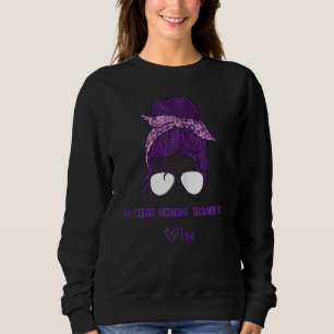 Frauen Nukleare Medizin Technologie Leben Sweatshirt
