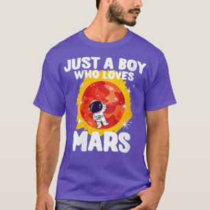 Frauen nur ein Junge, der Mars Liebe T-Shirt