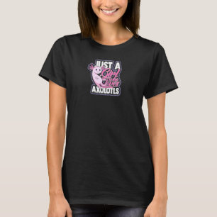 Frauen nur ein Mädchen, das Axoltols Niedlich Axol T-Shirt