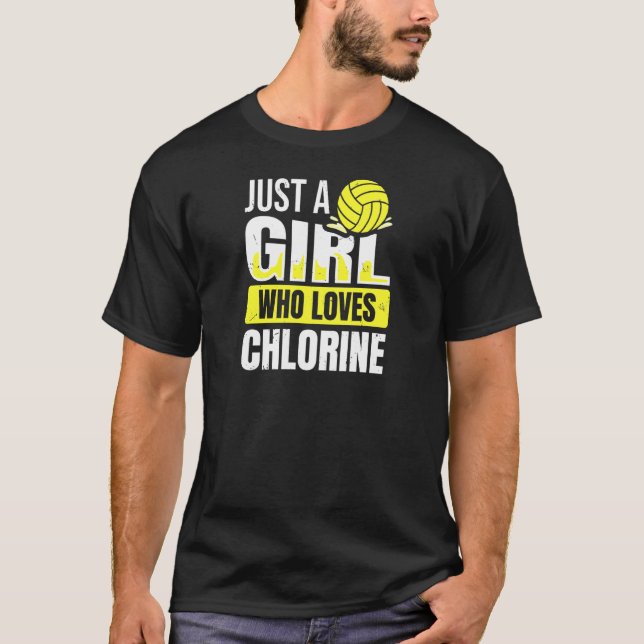 Frauen nur ein Mädchen, das Chlorangebot für ein M T-Shirt (Vorderseite)
