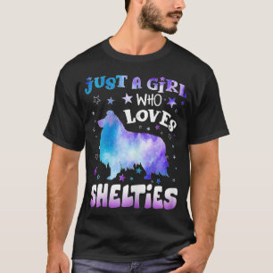 Frauen nur ein Mädchen, das Lieben Schutz sucht T-Shirt
